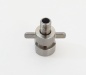 Preview: Gewindeadapter flachdichtend (Edelstahl) 1/2" I auf 5/8" A