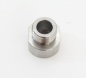 Preview: Gewindeadapter flachdichtend (Edelstahl) 5/8" I auf 1/2" A