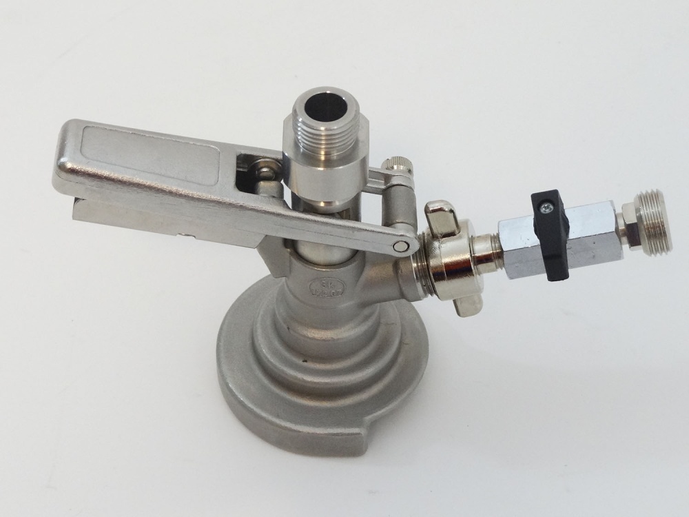 Gewindeadapter flachdichtend (Edelstahl) 5/8" I auf 1/2" A